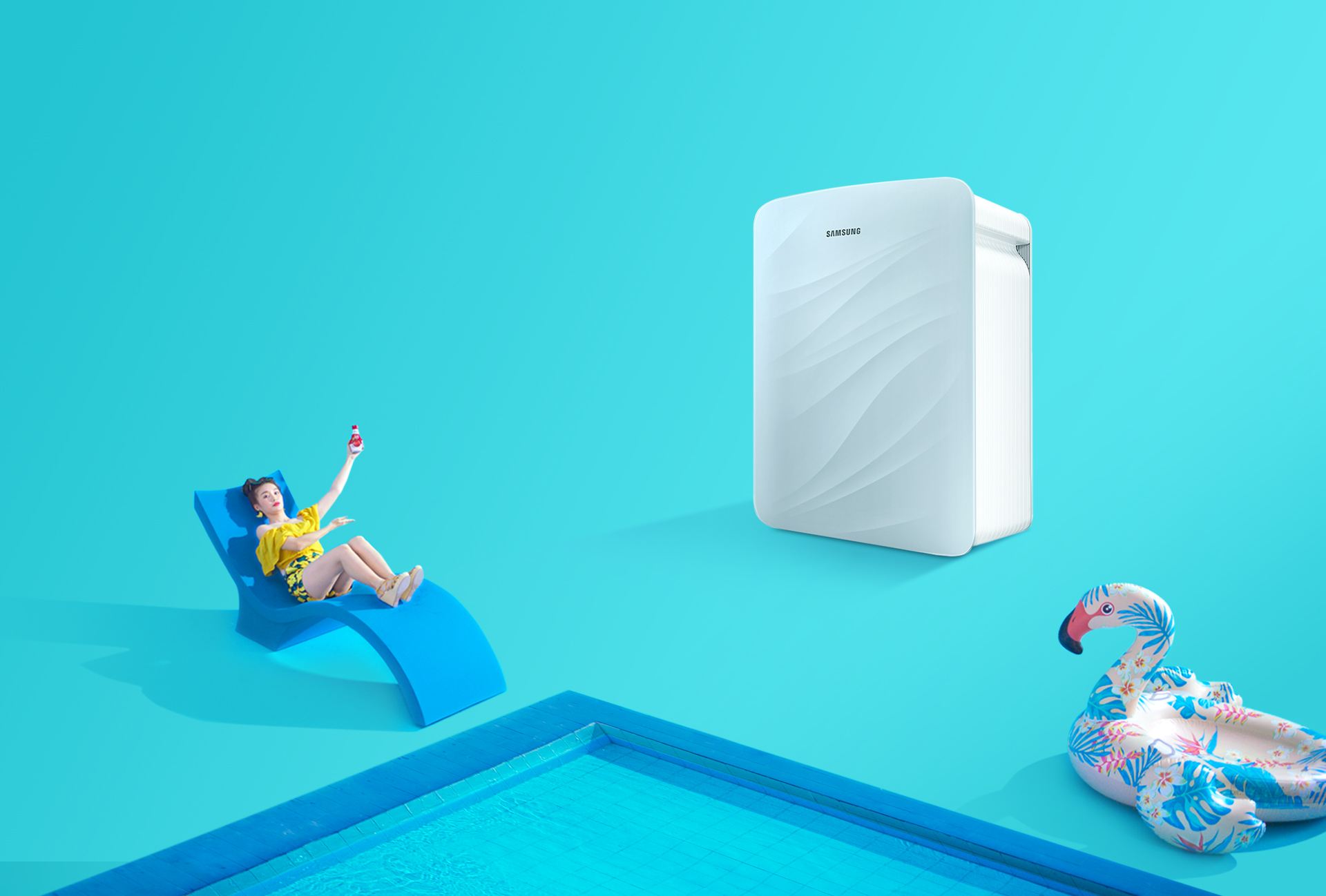 Điệu nhảy mặt đơ nhận ngay máy lọc không khí